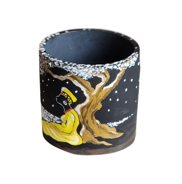 "Benin" a Me Time artistry Candle - Front View