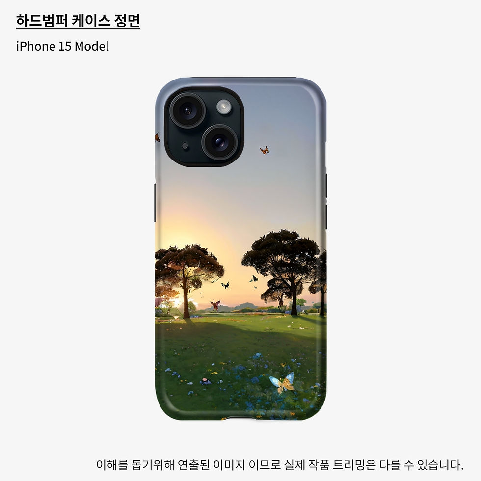 섬네일: 파인비치의 석양1(M)