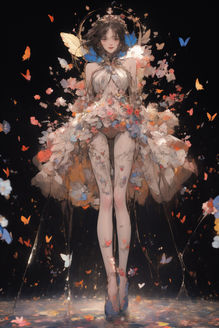 #ButterflyPortrait
#EtherealBeauty
#NatureArt
#FantasyArt
#DreamyAesthetic
#WhimsicalArt
#FlowerArt
#ColorfulCreation
#Surrealism
#ArtisticExpression
#VibrantColors
#MagicalRealism
#InstaArt
#VisualPoetry
#CreativeIllustration