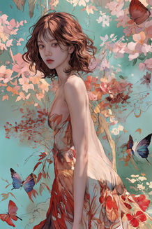 #ButterflyPortrait
#EtherealBeauty
#NatureArt
#FantasyArt
#DreamyAesthetic
#WhimsicalArt
#FlowerArt
#ColorfulCreation
#Surrealism
#ArtisticExpression
#VibrantColors
#MagicalRealism
#InstaArt
#VisualPoetry
#CreativeIllustration