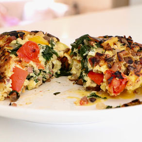 Morning Omelette with Oscar