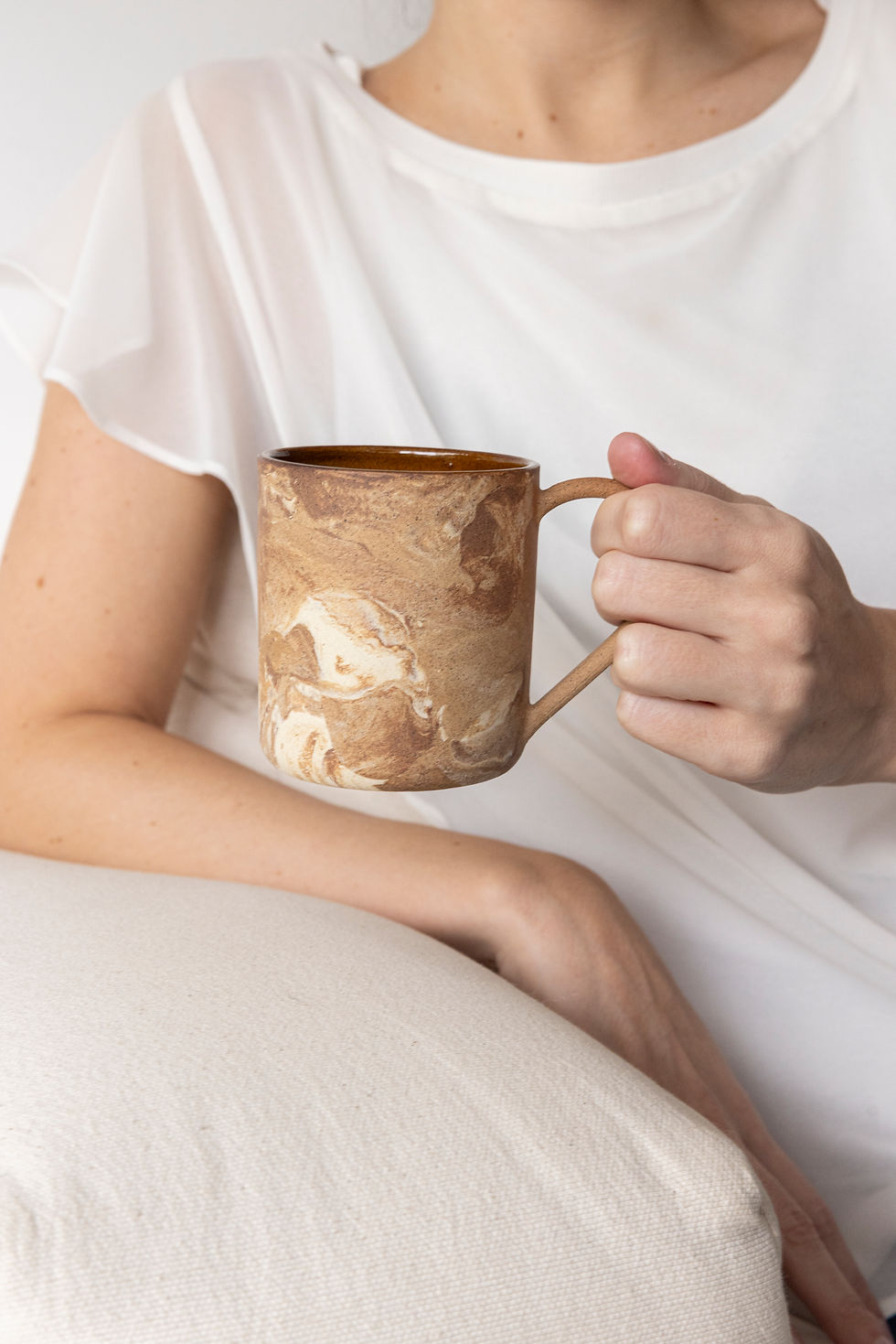 Caneca terra caramelo - "Coleção T E R R A"