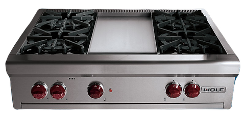 36 Wolf Rangetop Midatlanticappliance