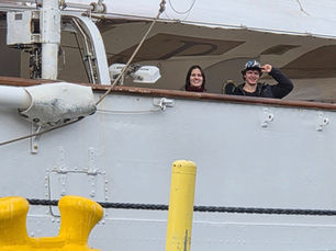 Statsraad Lehmkuhl - Isabel and Davyn