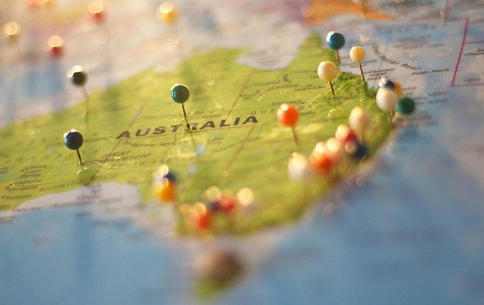 Mapa Australia