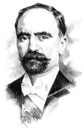 Retrato tinta - Francisco I. Madero