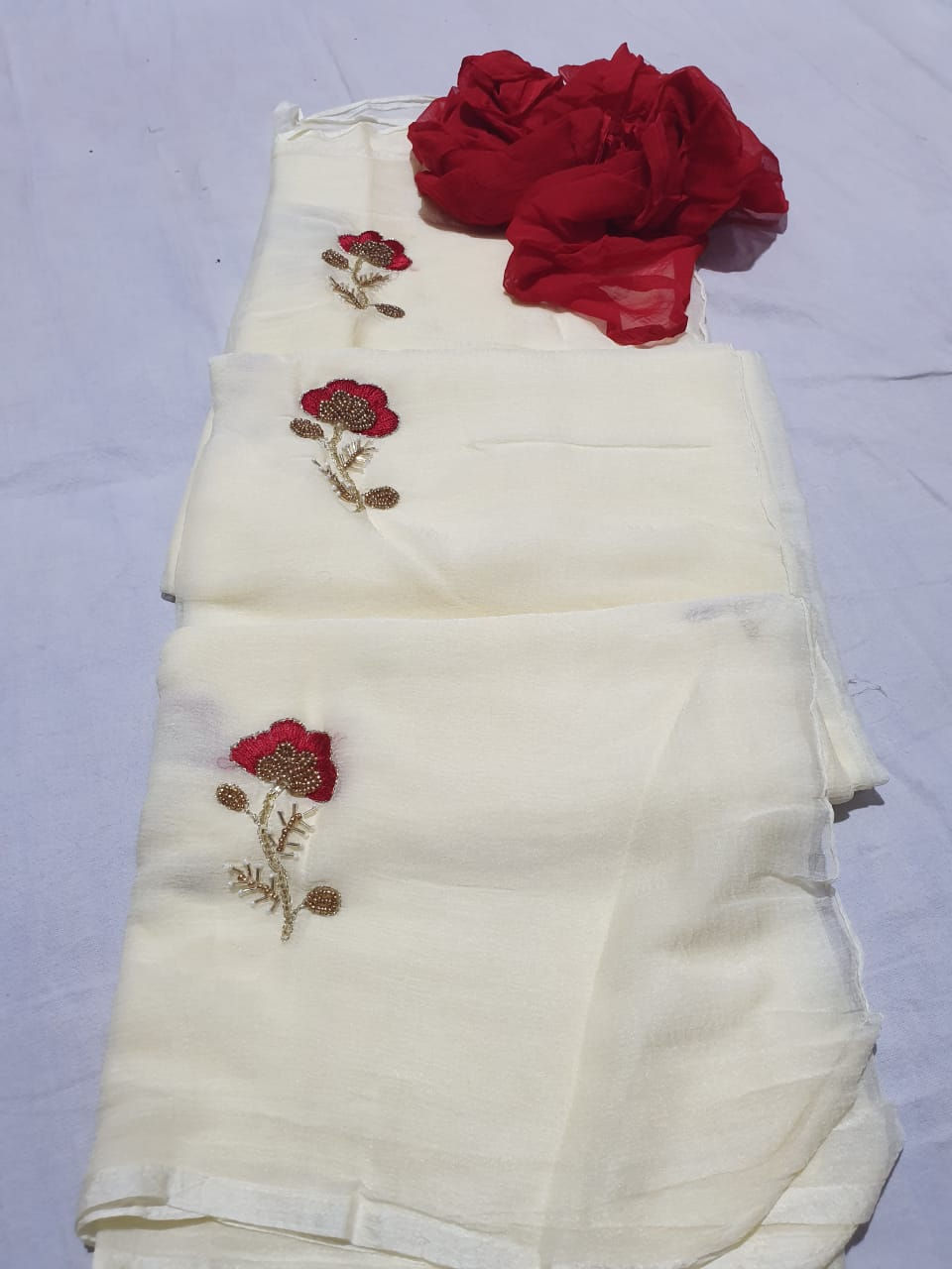 Thumbnail: Pure Handwork Saree