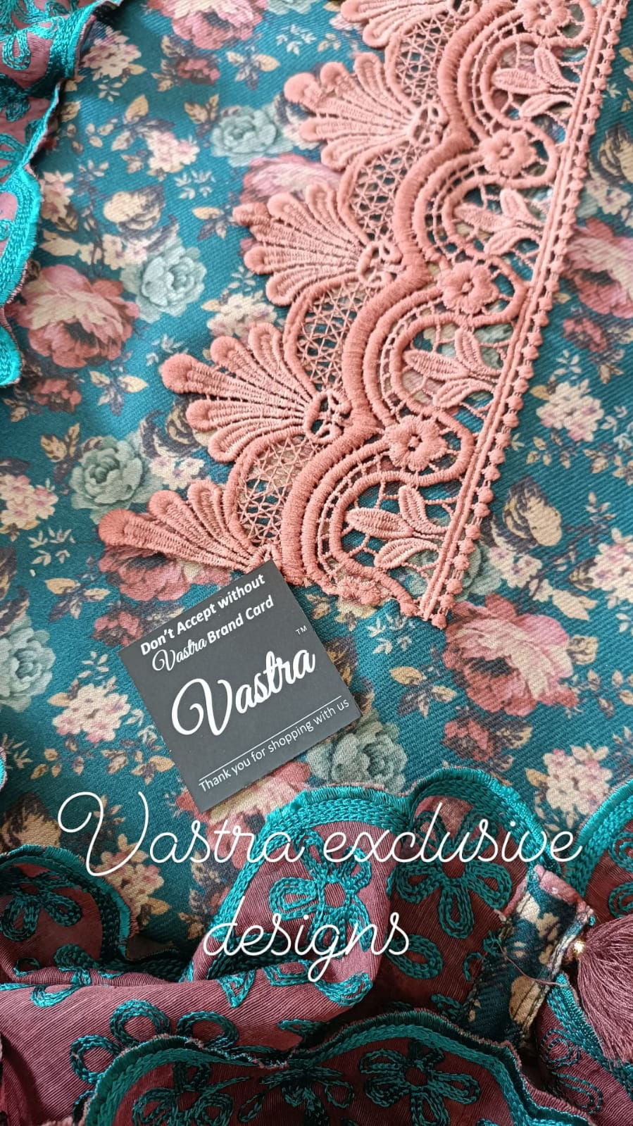 Thumbnail: Pashmina Lace Suit