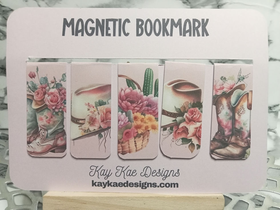 Thumbnail: Country Girl Magnetic bookmark