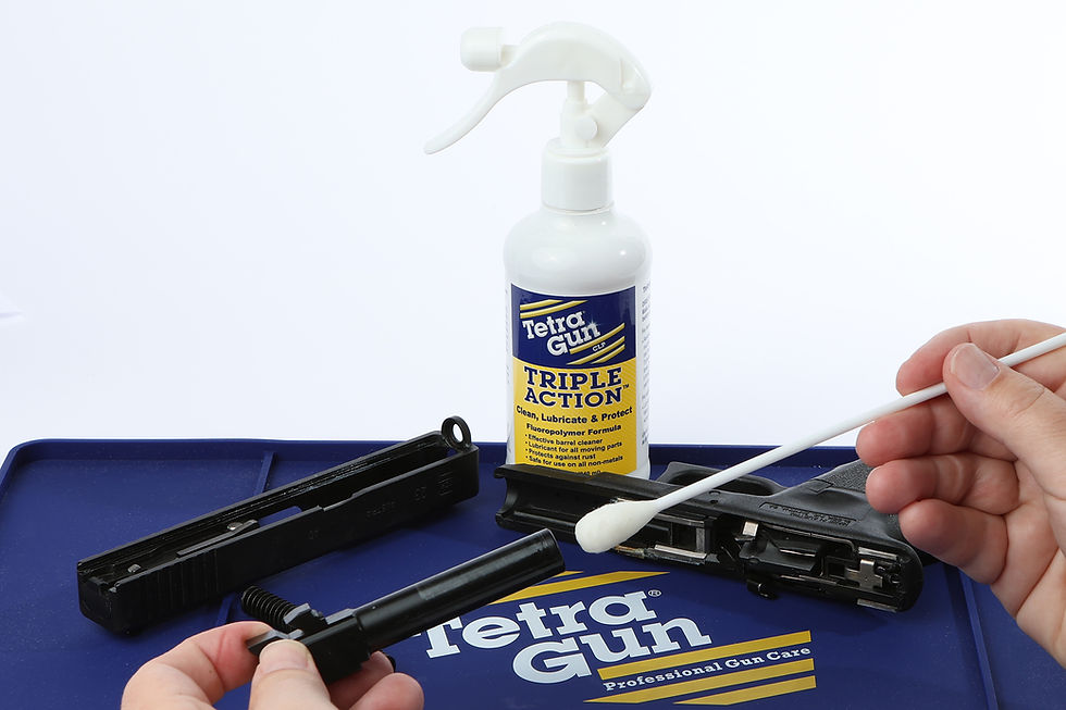 Tapered Tip Gun Swabs vs. Jumbo Bore Swabs for Handgun Cleaning