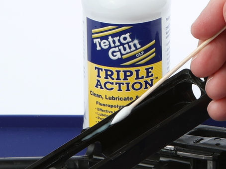 Gun Grease on Pistol Rails