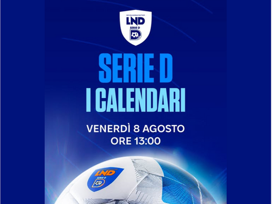 IL CALENDARIO SERIE D GIRONE A - STAGIONE 25-26. I BIANCONERI ALL'ESORDIO AL RIBOLI CONTRO LA NEO PROMOSSA BIELLESE IL 7 SETTEMBRE ALLE ORE 15.00