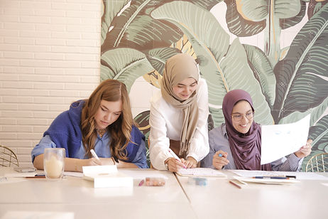 calligraphy workshop pictures