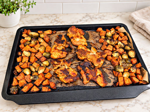 One-Pan Sweet & Savory Chicken Dinner