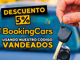 Código de descuento con Bookingcars