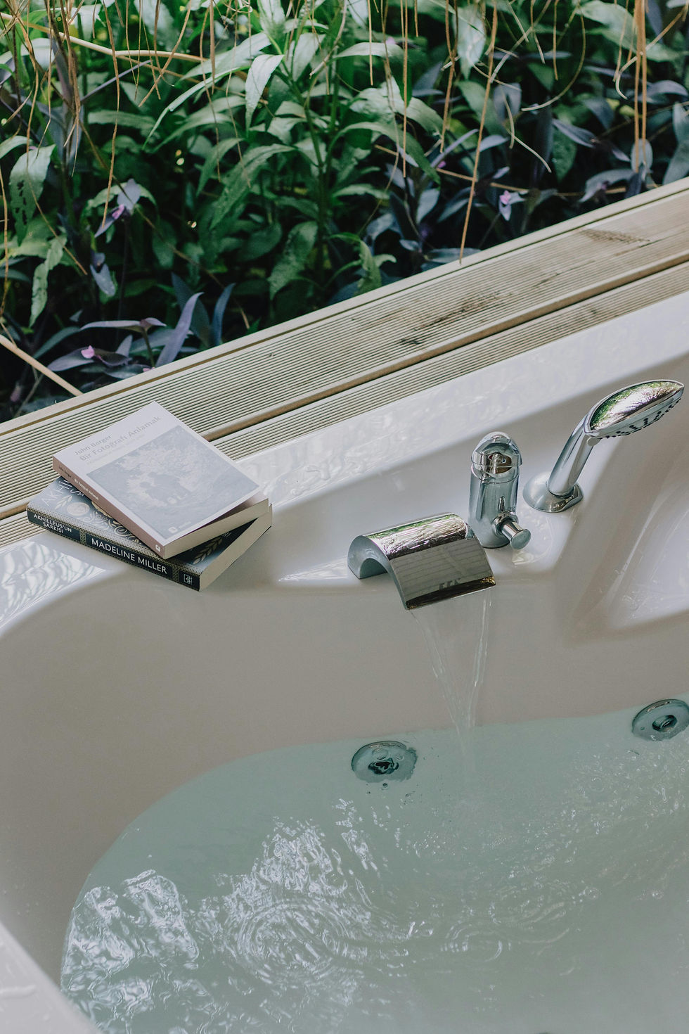 jacuzzi llenándose