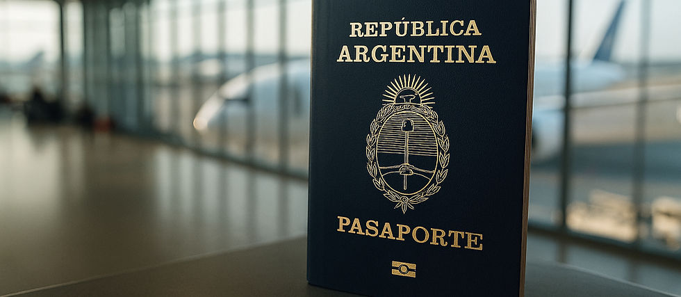 pasaporte argentino