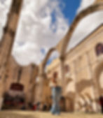 Convento do Carmo en el barrio del Chiado