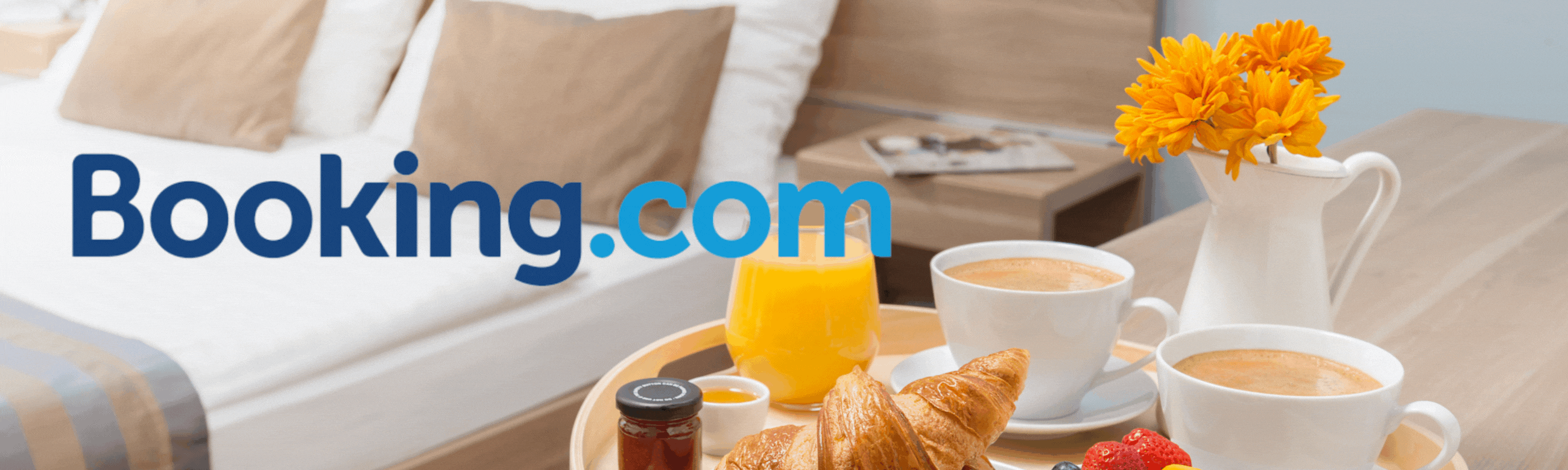 Reservá tu hotel con booking. De esa manera también nos estás ayudando en este sueño de vivir viajando