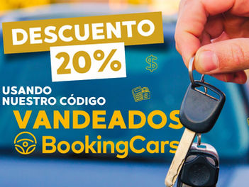 Código de descuento en alquiler de autos con bookingcars