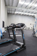 Two tread mills at Align Functional Fitness