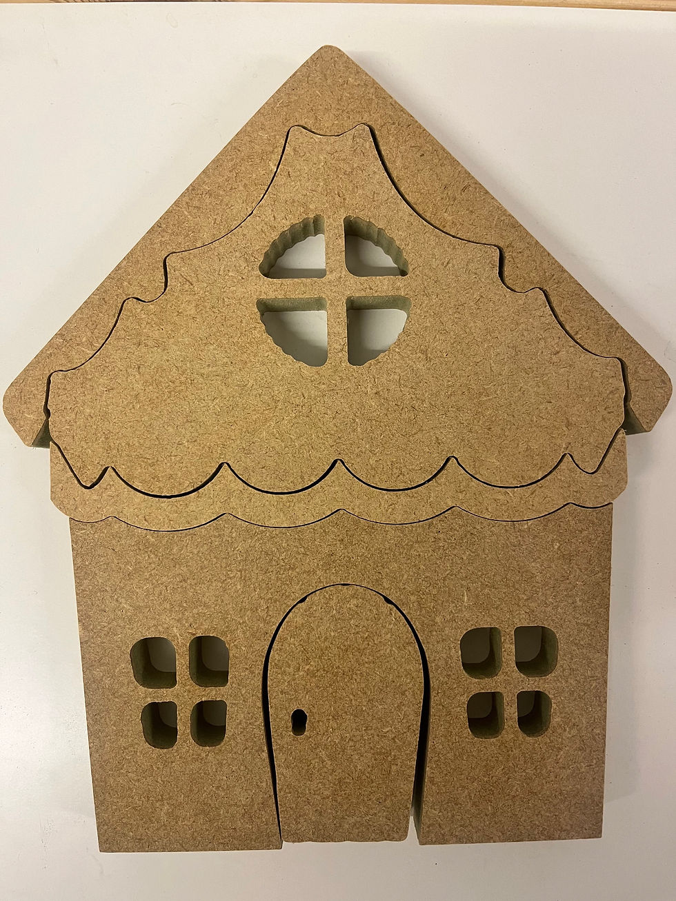 Thumbnail: BASICS Stacking Gingerbread house pieces
