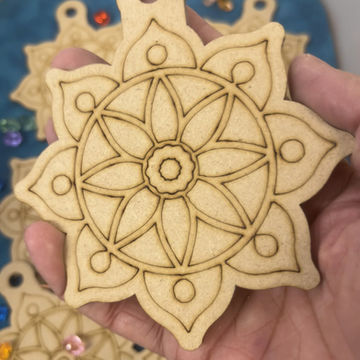 Thumbnail: Diwali Rangoli Flower hanging Decorations