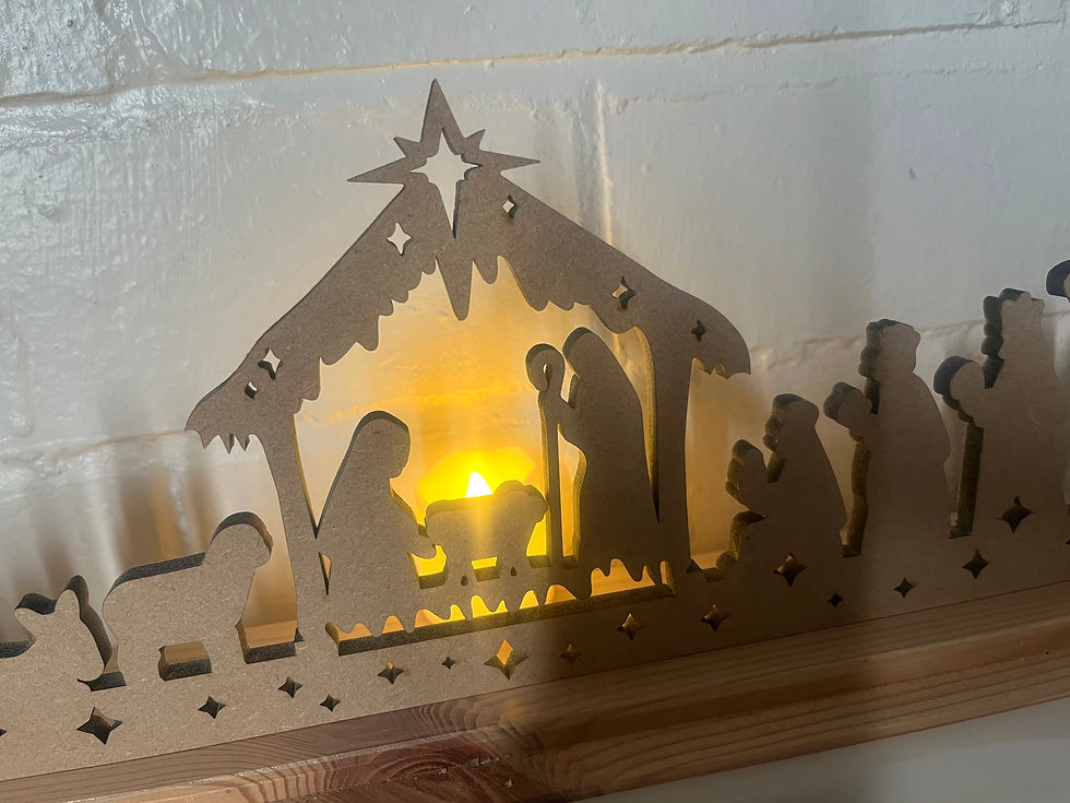 Thumbnail: Flisat Nativity scene Backdrop
