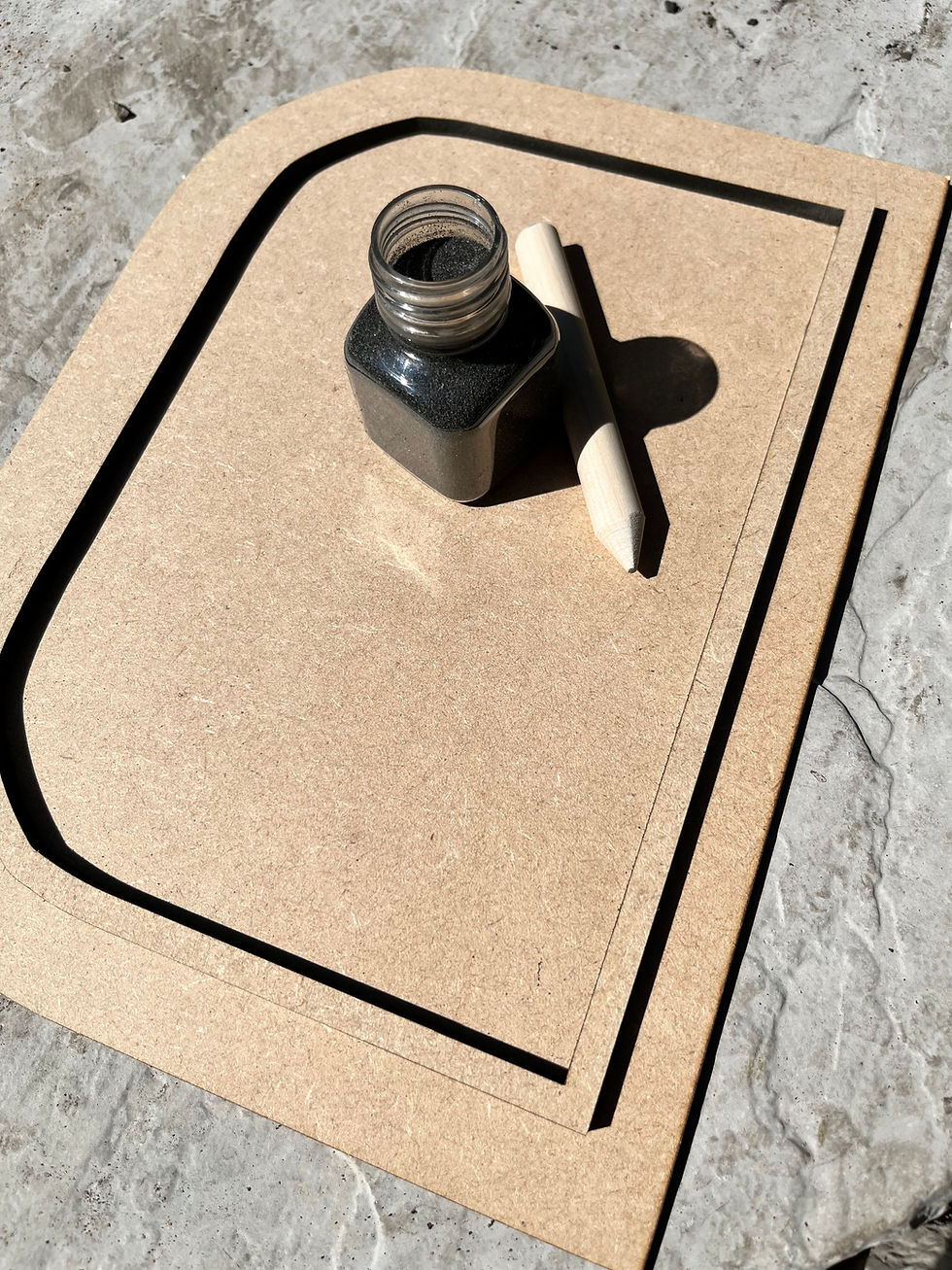 Thumbnail: BASICS Trofast tray half insert mark making tray