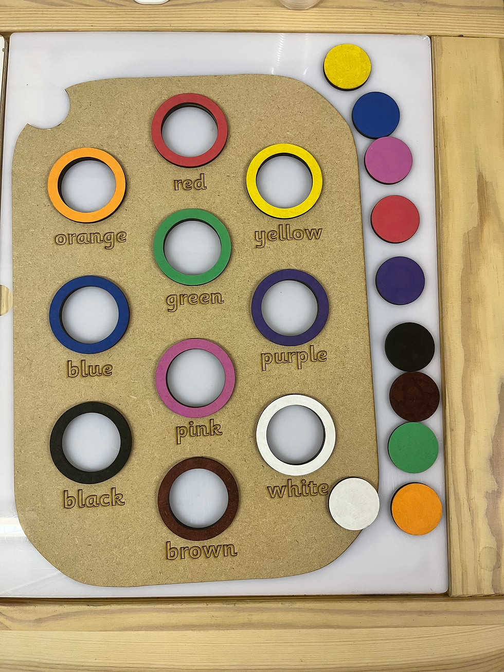 Thumbnail:  Flisat fun colour sorter posting insert