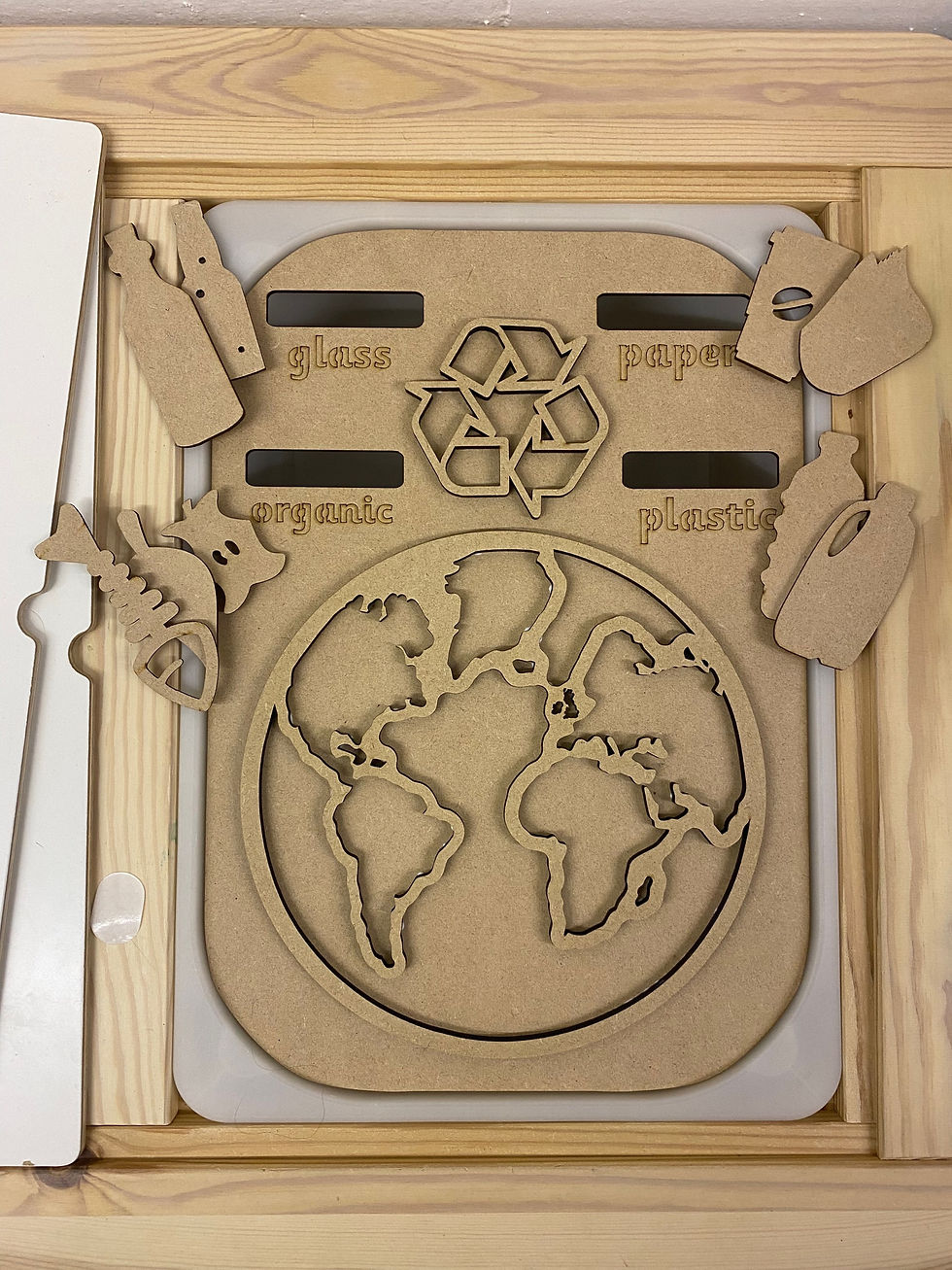Thumbnail: Earth day - Recycling Fillable - posting lid