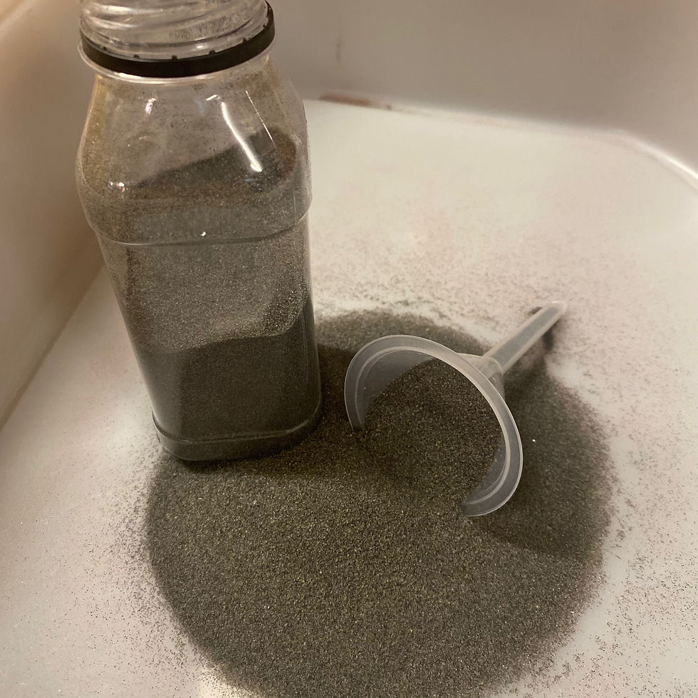 Thumbnail: BASICS Play sand bottles 10 colours