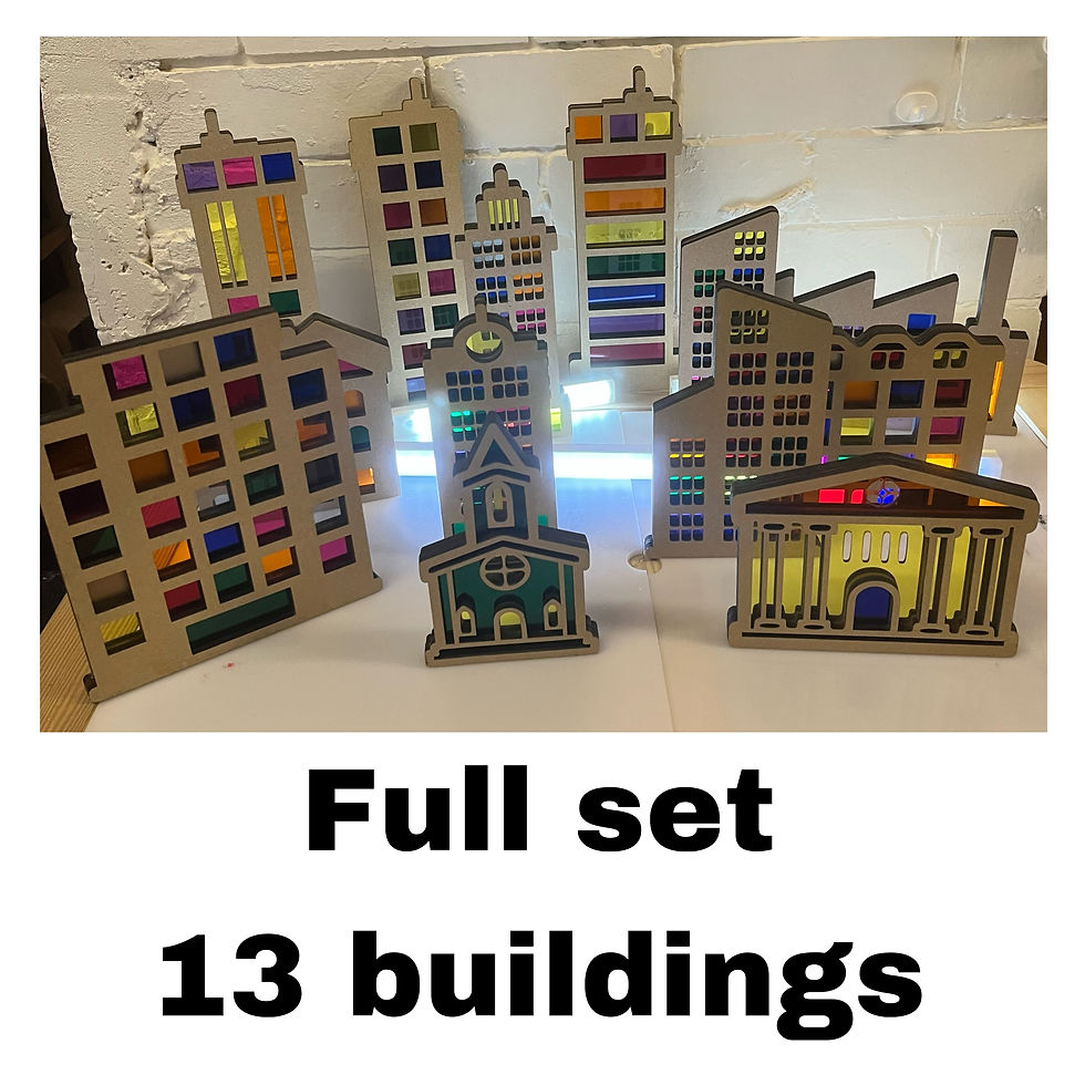 Thumbnail: Chunky Sensory Blocks - BUILDINGS / CITY