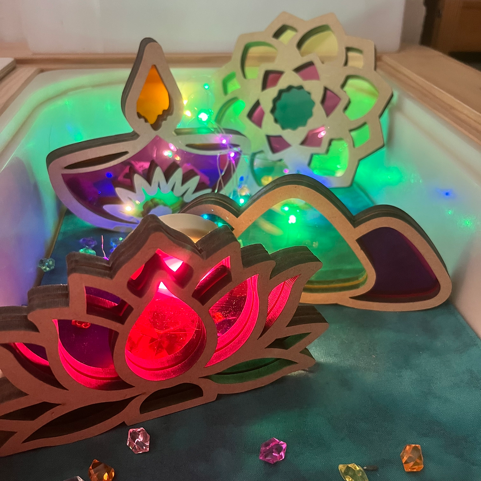 Thumbnail: Diwali Sensory blocks