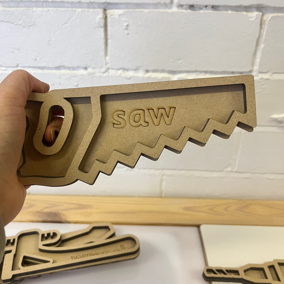 Thumbnail: Tool / Construction sensory tray set