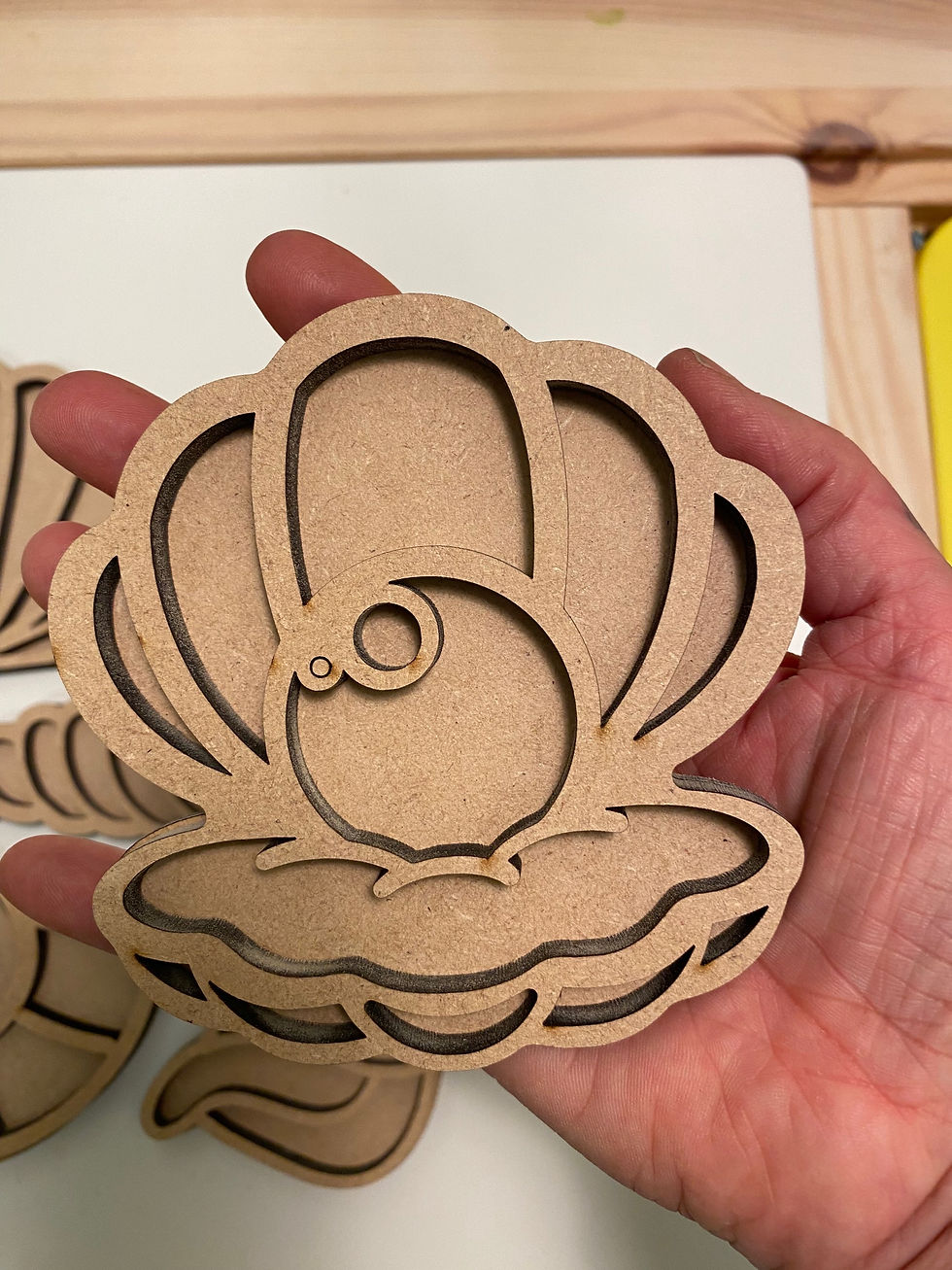 Thumbnail: BASICS Set of 5 Mini Seashell sensory trays