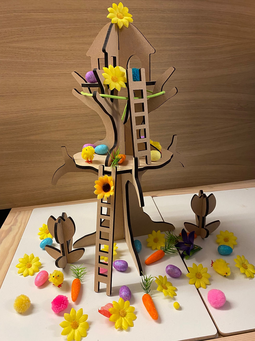 Thumbnail: Large Slot Tree House for Tuff Tray