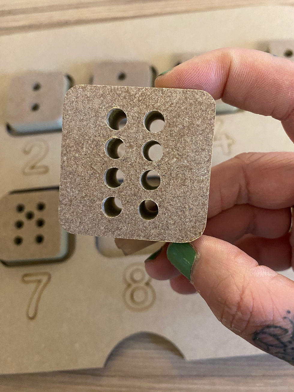 Thumbnail: Number Counting Ten Frame tray Lid