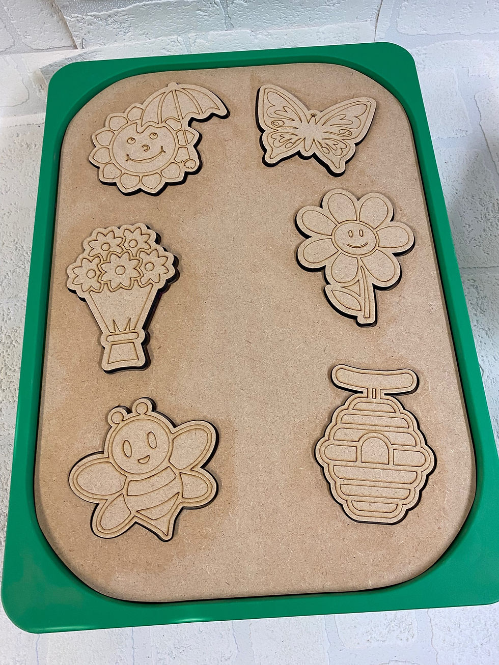 Thumbnail: Spring Sensory Tray Activity Lid
