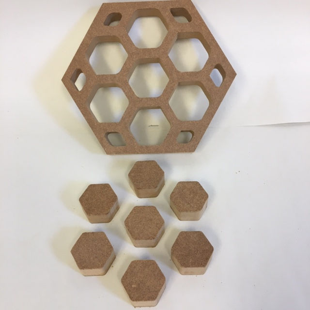 Thumbnail: Hollow HoneyComb Hexagon with Hexies