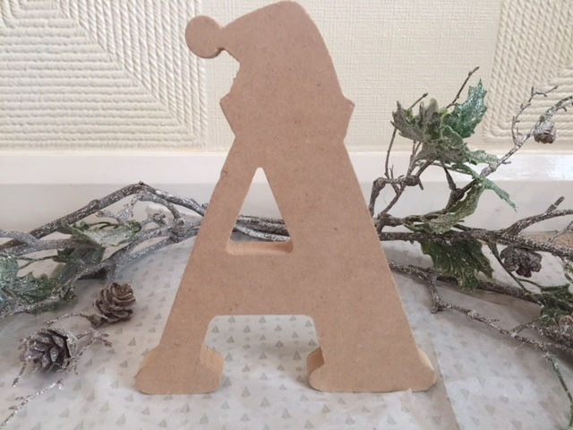 Thumbnail: Santa Hat Letters
