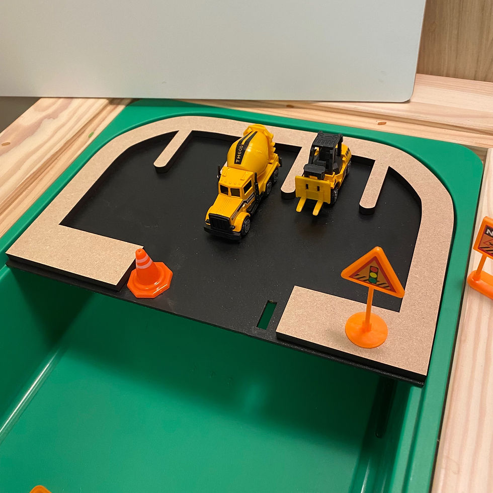 Thumbnail: Car Park Activity Half Lids and ramp