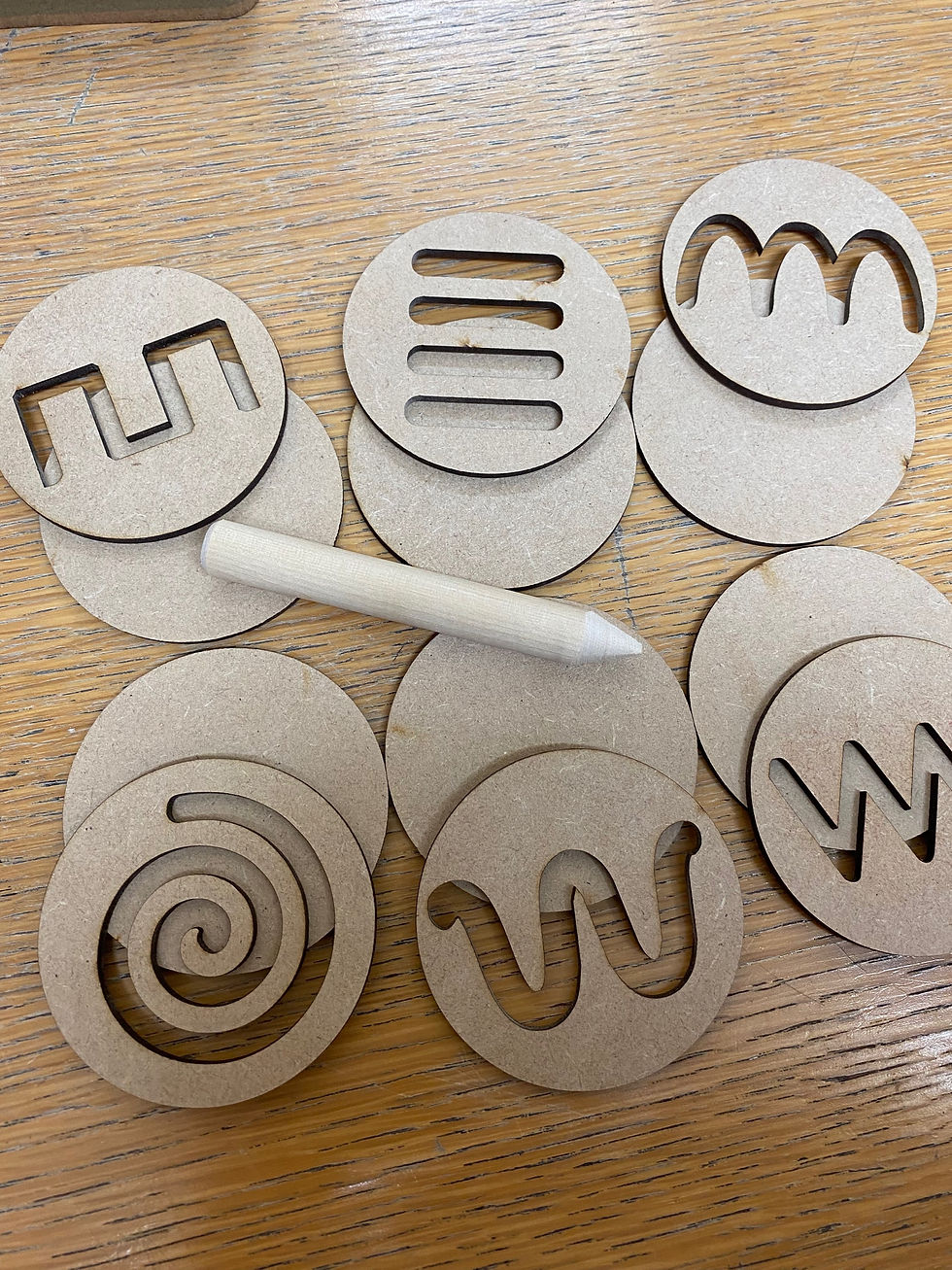 Thumbnail: BASICS Pre Writing Shape Discs