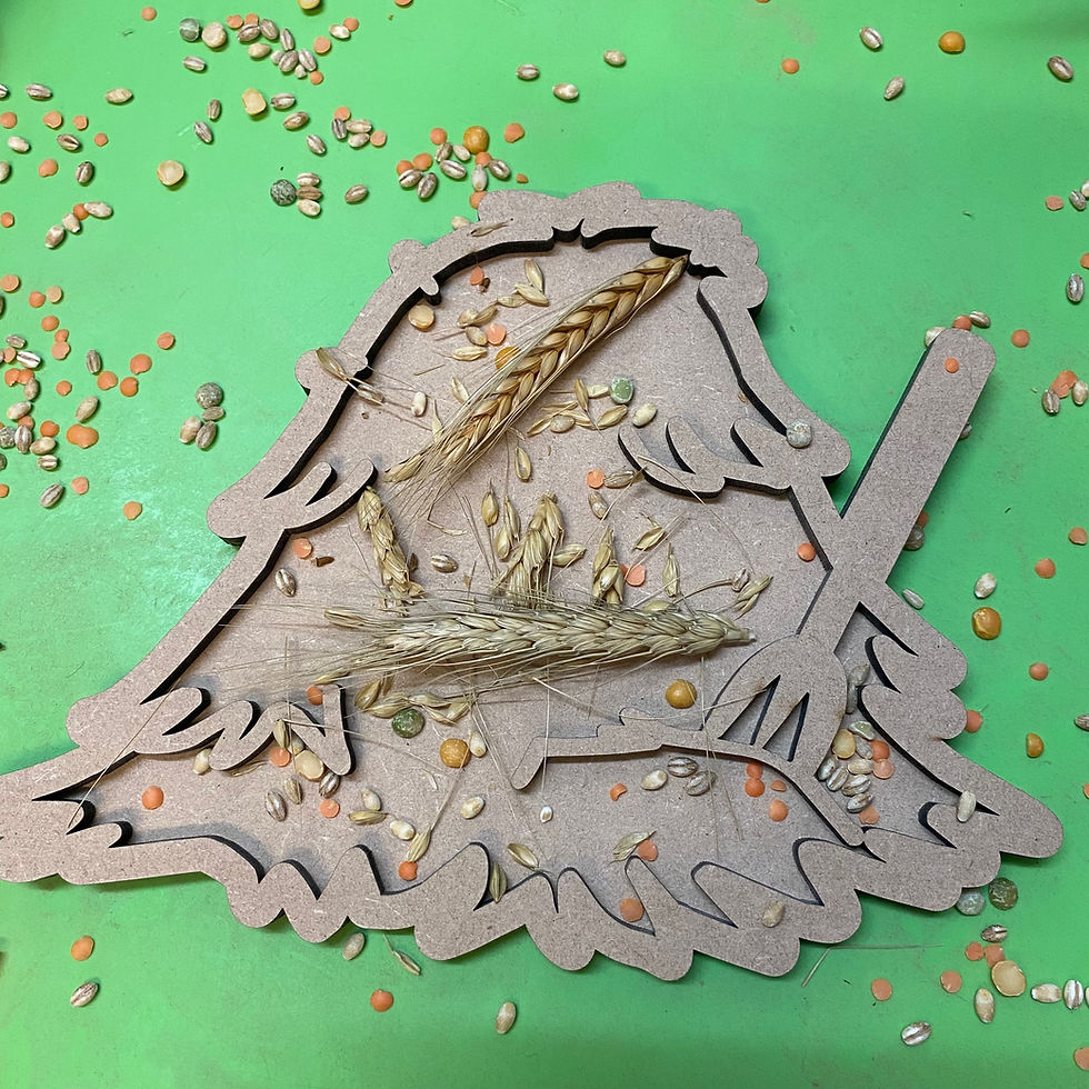 Thumbnail: BASICS Harvest Large Sensory trays