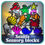 Thumbnail: Sealife Sensory Block set (14 pieces)