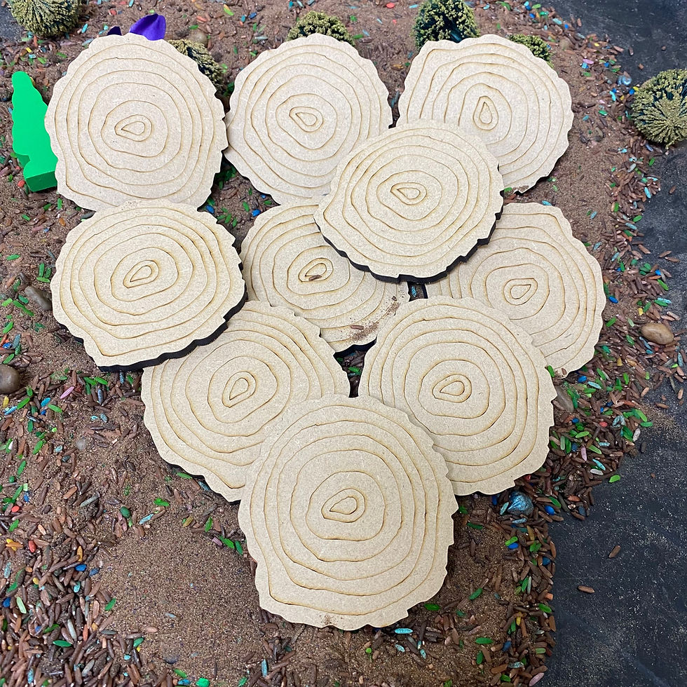 Thumbnail: Log Slices Pack of 10