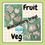 Thumbnail: BASICS FRUIT AND VEGETABLES sensory tray sets