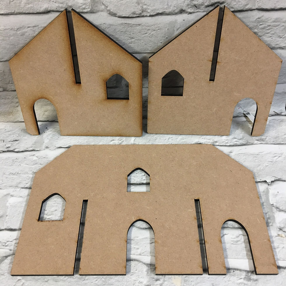 Thumbnail: 6mm 3D Slot House (Various options)