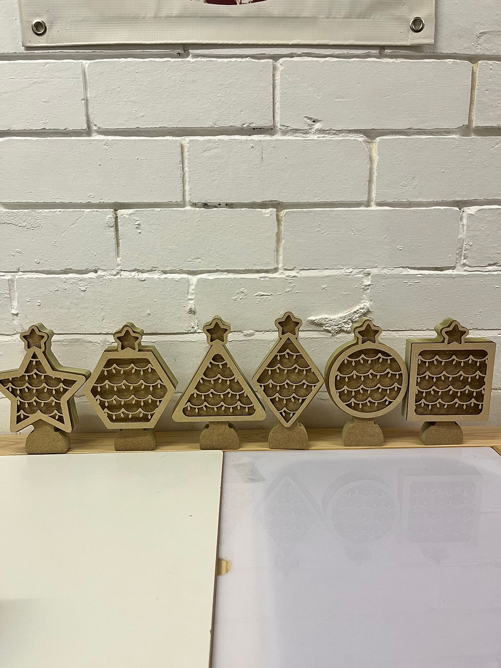 Thumbnail: Shaped Christmas trees set