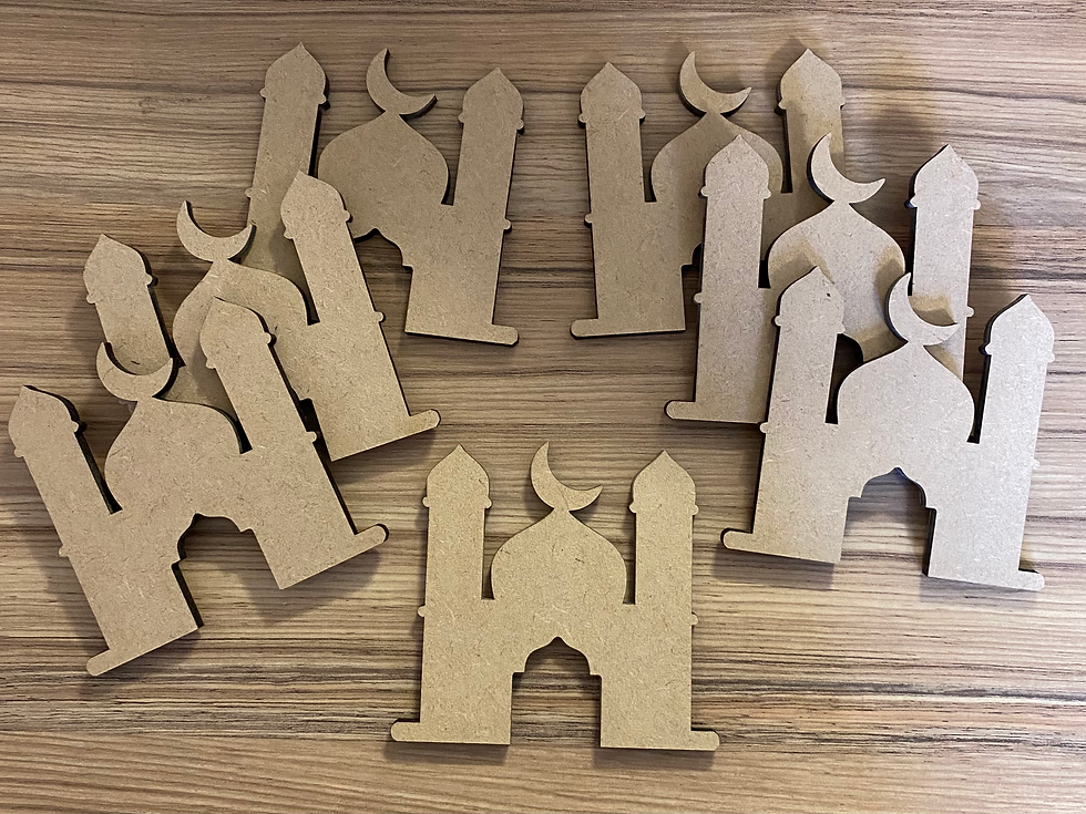 Thumbnail: BASICS Mosque/Masjid shapes pack of 7